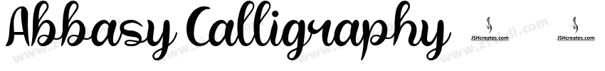 Abbasy Calligraphy字体转换